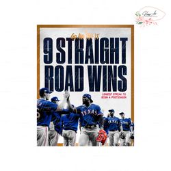 texas 9 straight road wins go and take it png download