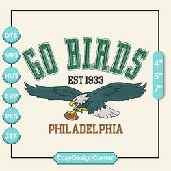 nfl philadelphia eagles embroidery design, nfl football logo embroidery design, famous football team embroidery design, football embroidery design, pes, dst, jef, files