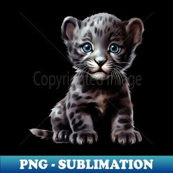 baby panther - professional sublimation digital download - fashionable and fearless