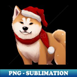 Cute Akita Inu Drawing - Png Sublimation Digital Download - Defying The Norms