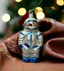 christmas toy "astronaut" / new year's tree toy