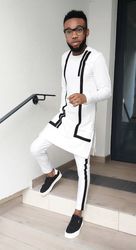 White kaftan men shirt and down | traditional kaftan wear|dashiki wear