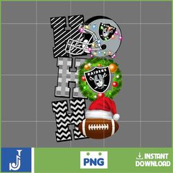 ho ho ho football png, raiders png, christmas football balls png, merry christmas football png, sport balls png