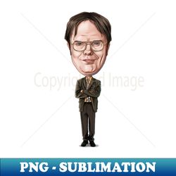 Big Head Dwight - PNG Sublimation Digital Download - Bring Your Designs to Life
