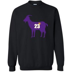 purple los angeles james goat &8211 gildan crewneck sweatshirt