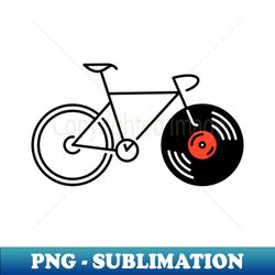 bicycle vinyl record - exclusive png sublimation download - stunning sublimation graphics