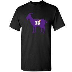 purple los angeles james goat &8211 gildan short sleeve shirt