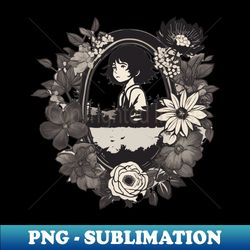 flower child - digital sublimation download file - add a festive touch to every day