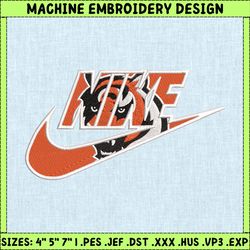 nike nfl cincinnati bengals logo embroidery design, nike nfl logo sport embroidery machine design, famous football team embroidery design, football brand embroidery, pes, dst, jef, files