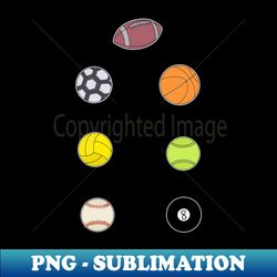 sports balls - stylish sublimation digital download - stunning sublimation graphics