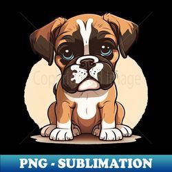 puppy boxer - creative sublimation png download - create with confidence