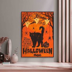 halloween, print, wall art poster, wall decor, gift, poster-1