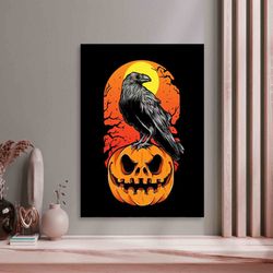 halloween, print, wall art poster, wall decor, gift, poster-5