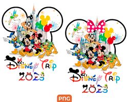 mouse custom name family trip png, magical kingdom png