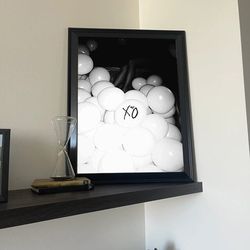 house of balloons poster, black and white, music wall art, noframed, gift.jpg