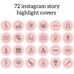 72 pink instagram highlight icons. lifestyle instagram highlights images. cute instagram highlights covers