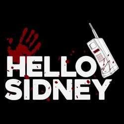 hello sidney scream horror characters svg file for cricut