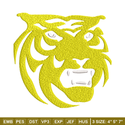 colorado college tigers embroidery design, colorado college tigers embroidery, sport embroidery, ncaa embroidery.