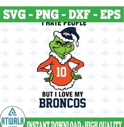 i hate people but i love my broncos,  denver broncos svg nfl teams, nfl teams svg, nfl svg, football svg, sport bundle g