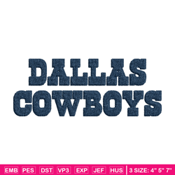 dallas cowboys logo embroidery, nfl embroidery, sport embroidery, logo embroidery, nfl embroidery design