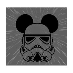 storm trooper mickey svg decal star wars clipart download cut with sillhouette or cricut vinyl cutter