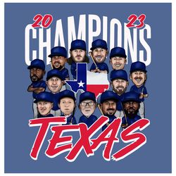 texas baseball champions team players 2023 png file