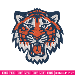 detroit tigers logo embroidery design, logo sport embroidery, baseball embroidery, logo shirt, mlb embroidery. (15)