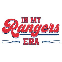 in my rangers era baseball alcs svg cutting digital file