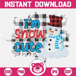 i'm snow cute png, merry christmas, i'm snow png, snow png, western christmas png, snowman png, christmas tree, sublimat