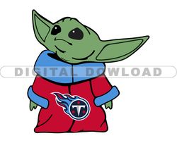 Titans NFL Baby Yoda Svg, Football Teams Svg, NFL Logo Svg, Baby Yoda Png, Tshirt Design   12
