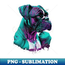 vaporwave boxer - png sublimation digital download - perfect for sublimation art