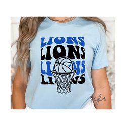 lions basketball svg png, lions mascot svg, lions svg,lions school team svg,lions hoop svg,basketball hoop svg,lions shi