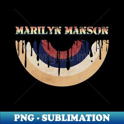 melted vinyl - marilyn - signature sublimation png file - stunning sublimation graphics