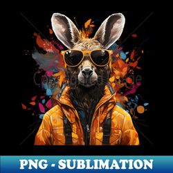 kangoroo graffiti - elegant sublimation png download - stunning sublimation graphics