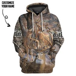 gearhumans  gearhuman 3d love deer hunting custom name tshirt hoodie apparel