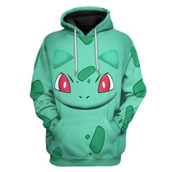 gearhumans  gearhuman 3d pokemon bulbasaur tshirt hoodie apparel