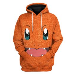 gearhumans  gearhuman 3d pokemon charmander tshirt hoodie apparel