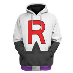 gearhumans  gearhuman 3d pokemon rocket team tshirt hoodie apparel