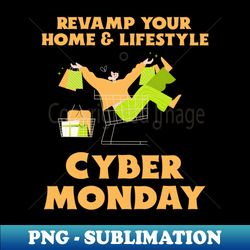 cyber monday - sublimation-ready png file - perfect for creative projects