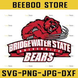 bridgewater state bears football svg, california est.1850 svg, png svg dxf ncaa svg, ncaa sport svg, digital download