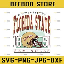 florida ets. 1851 state football team svg, florida state png, universty png, digital download, ncaa png, download