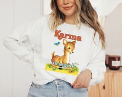 vintage karma is a god sweatshirt . cute retro taylor swift midnigh taylor swift taylor swiftie sweater hoodie, taylor s