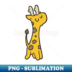 baby cartoon giraffe - premium sublimation digital download - create with confidence