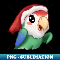 cute parrot drawing - vintage sublimation png download - vibrant and eye-catching typography