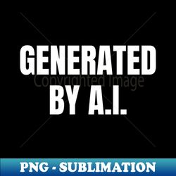 generated by ai - signature sublimation png file - perfect for sublimation art