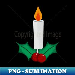 christmas candle - digital sublimation download file - perfect for creative projects