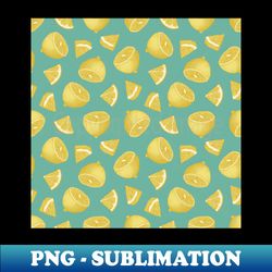 zesty lime fruit pattern - refreshing summer design - sublimation-ready png file - defying the norms