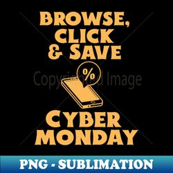 cyber monday - sublimation-ready png file - bold & eye-catching