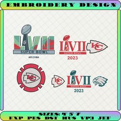 8+ chiefs football logo embroidery bundle, famous football team embroidery bundle, football embroidery bundle, nfl embroidery