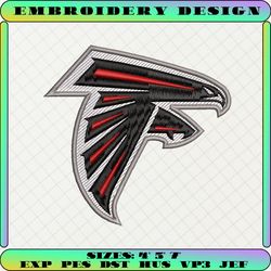 nfl super bowl lvii philadelphia eagles embroidery design, nfl football logo embroidery design, famous football team embroidery design, football embroidery design, pes, dst, jef, files, instant download